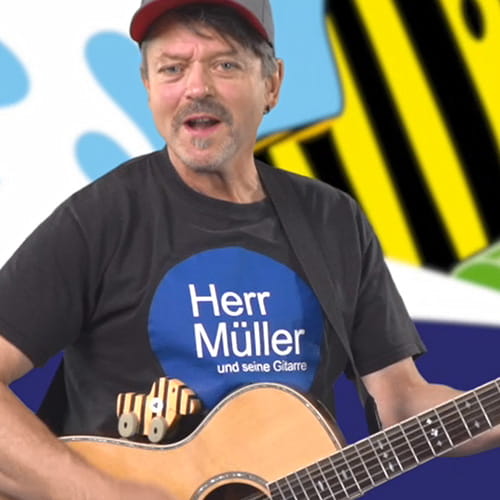 Herr Müller und seine Gitarre